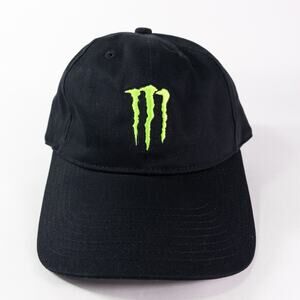 Monster Energy Drink Embroidered Logo Baseball Cap Hat Snapback OSFA Adjustable